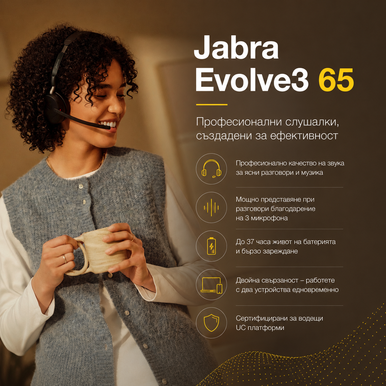 Jabra Evolve3 65